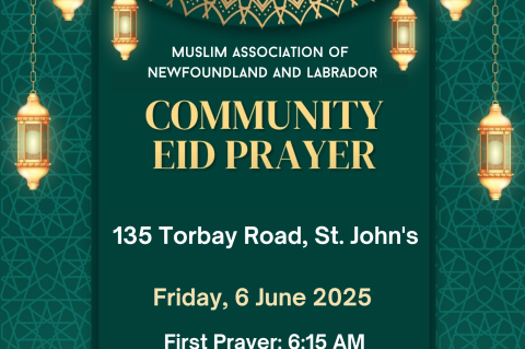 Eid al Adha Prayer Poster
