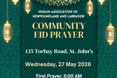 Community Eid-al-Adha Prayer Poster